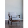 Alpine Furniture Slate Lounge Chair - Angled View