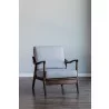 Alpine Furniture Slate Lounge Chair - Angled View - Alpine Furniture Slate Lounge Chair - Angled View