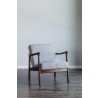 Alpine Furniture Zephyr Lounge Chair in Light Grey - Lifestyle