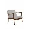 Alpine Furniture Zephyr Lounge Chair in Light Grey - Front Side Angle - Alpine Furniture Zephyr Lounge Chair in Light Grey - Front Side Angle