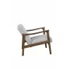 Alpine Furniture Zephyr Lounge Chair in Light Grey - Side Angle - Alpine Furniture Zephyr Lounge Chair in Light Grey - Side Angle