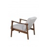 Alpine Furniture Zephyr Lounge Chair - Back Angled