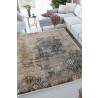 Whiteline Modern Living Amanda Decorative Polyester Rug - Lifestyle