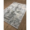 Whiteline Modern Living Dakota Decorative Polyester and Viscon Rug - Top Angled View