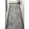 Whiteline Modern Living Evita Decorative Acrylic Rug - Top Angled - Whiteline Modern Living Evita Decorative Acrylic Rug - Top Angled