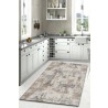 Whiteline Modern Living Goldy Decorative Polyester and Cotton Rug - Lifestyle