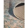  Whiteline Modern Living Celia Decorative Polyester and Cotton Rug - Thickness Detail -  Whiteline Modern Living Celia Decorative Polyester and Cotton Rug - Thickness Detail