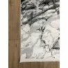 Whiteline Modern Living Magda Decorative Acrylic Rug - Edge Close-up - Whiteline Modern Living Magda Decorative Acrylic Rug - Edge Close-up
