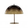 Sunpan Domina Table Lamp in Antique Brass-Black Ombre - Front Angle
