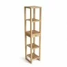 Anderson Teak Spa Towel Table with 4-Shelves-1 - Anderson Teak Spa Towel Table with 4-Shelves-1