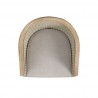 Sunset West Cambria Dining Chair in Canvas Canvas w/ Self Welt Top