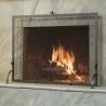 Mr. Bar-B-Q UniFlame®  Single Panel Olde World Iron Screen - Mr. Bar-B-Q UniFlame®  Single Panel Olde World Iron Screen
