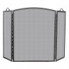 Mr. Bar-B-Q UniFlame® 3 Panel Olde World Iron Arch Top Screen, Large
