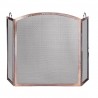 Mr. Bar-B-Q UniFlame® 3 Panel Antique Copper Finish Screen with Arched Center Panel