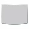 Mr. Bar-B-Q UniFlame® Single Panel Curved Pewter Finish Screen - Mr. Bar-B-Q UniFlame® Single Panel Curved Pewter Finish Screen