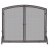 Mr. Bar-B-Q UniFlame® Single Panel Bronze Finish Screen with Doors