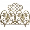 Mr. Bar-B-Q UniFlame® Single Panel Antique Gold Finish Cast Aluminum Screen