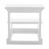 Nova Solo Halifax Bed Step Stool - White - Back Angle - Nova Solo Halifax Bed Step Stool - White - Back Angle