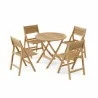 Anderson Teak Windsor Bistro Set 24-4 - Anderson Teak Windsor Bistro Set 24-4