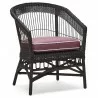 Woodard San Michele by Alexa Hampton Accent Chair - Angled - Woodard San Michele by Alexa Hampton Accent Chair - Angled