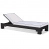 Woodard Lorenzo by Alexa Hampton Chaise Lounge - Angled and Zoomed