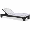 Woodard Lorenzo by Alexa Hampton Chaise Lounge - Angled and Zoomed - Woodard Lorenzo by Alexa Hampton Chaise Lounge - Angled and Zoomed