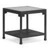 Woodard Lorenzo Side Table - Angled and Zoomed - Woodard Lorenzo Side Table - Angled and Zoomed