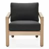Woodard Sierra Lounge Chair in Natural - Front - Woodard Sierra Lounge Chair in Natural - Front