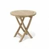 Bahama 27-inch Round Bistro Folding Table-4 - Bahama 27-inch Round Bistro Folding Table-4