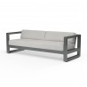 Redondo Sofa in Cast Silver, No Welt - Front Side Angle