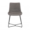Sunpan Gracen Dining Chair in Dawn Grey - Front Angle