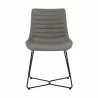 Sunpan Gracen Dining Chair in Dawn Grey - Front Angle - Sunpan Gracen Dining Chair in Dawn Grey - Front Angle