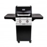 Saber Grills Deluxe Black 2-Burner Gas Grill-Front View