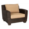 Woodard Saddleback Lounge Chair in Coffee