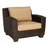 Woodard Saddleback Lounge Chair in Coffee - Woodard Saddleback Lounge Chair in Coffee