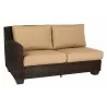 Woodard Saddleback Right Arm Facing Love Seat Sectional in Coffee - Woodard Saddleback Right Arm Facing Love Seat Sectional in Coffee