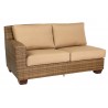 Woodard Saddleback Right Arm Facing Love Seat Sectional in Mocha