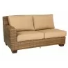 Woodard Saddleback Right Arm Facing Love Seat Sectional in Mocha - Woodard Saddleback Right Arm Facing Love Seat Sectional in Mocha