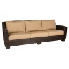 Woodard Saddleback Sofa in Coffee