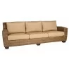 Woodard Saddleback Sofa in Mocha - Woodard Saddleback Sofa in Mocha