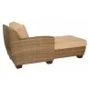 Woodard Saddleback Right Arm Facing Chaise Lounge Sectional in  - Woodard Saddleback Right Arm Facing Chaise Lounge Sectional in 