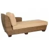Woodard Saddleback Left Arm Facing Chaise Lounge Sectional in  - Woodard Saddleback Left Arm Facing Chaise Lounge Sectional in 