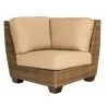Woodard Saddleback Corner Sectional Unit in Mocha - Woodard Saddleback Corner Sectional Unit in Mocha