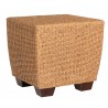 Woodard Saddleback Side Table in Mocha