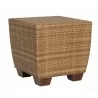 Woodard Saddleback Side Table in Charcoal - Woodard Saddleback Side Table in Charcoal