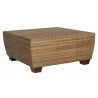 Woodard Saddleback Square Coffee Table in Mocha - Woodard Saddleback Square Coffee Table in Mocha