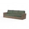 Havana Sofa in Cast Sage w/ Self Welt - Front Side Angle