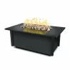 The Outdoor Plus Salinas Powder Coat Fire Table-Black - The Outdoor Plus Salinas Powder Coat Fire Table-Black