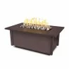The Outdoor Plus Salinas Powder Coat Fire Table Java - The Outdoor Plus Salinas Powder Coat Fire Table Java