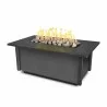 The Outdoor Plus Salinas Powder Coat Fire Table Silver Vein - The Outdoor Plus Salinas Powder Coat Fire Table Silver Vein